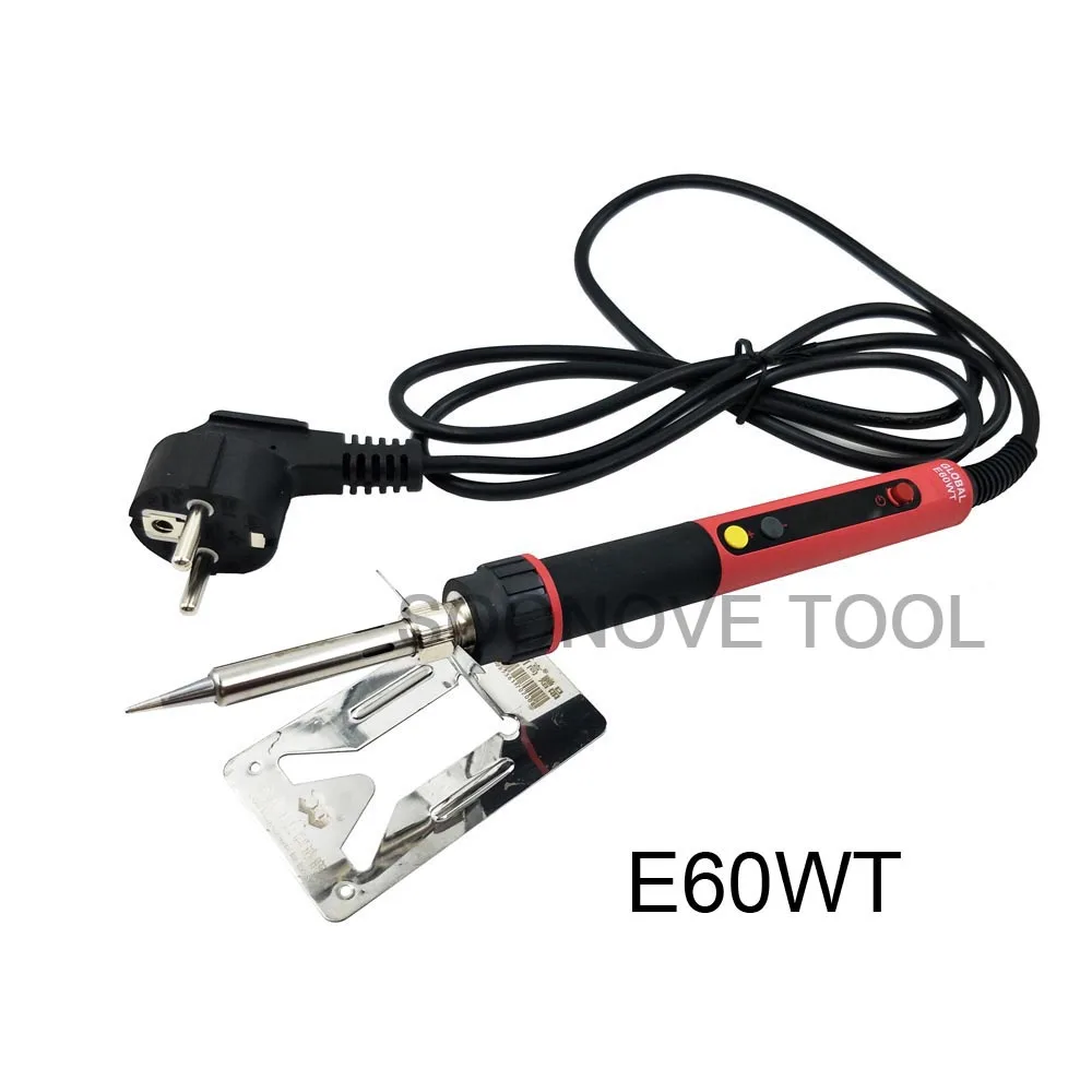 E60WT CXG E60WT/E90WT/E110WT светодиодный цифровой дисплей Регулируемый Электрический паяльник Сварка при постоянной температуре ручка для ремонта телефона - Цвет: E60WT