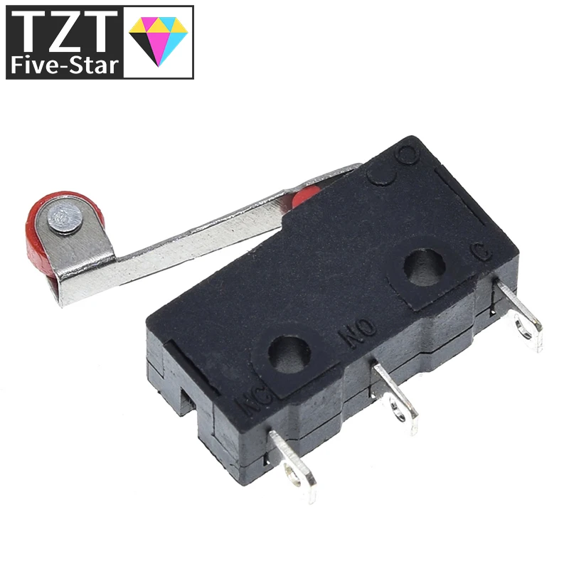 10/30 Stück Neuer Mikro-Rollenhebelarm Normalerweise Offener/Geschlossener Endschalter KW12-3 KW11-N – Detail 5