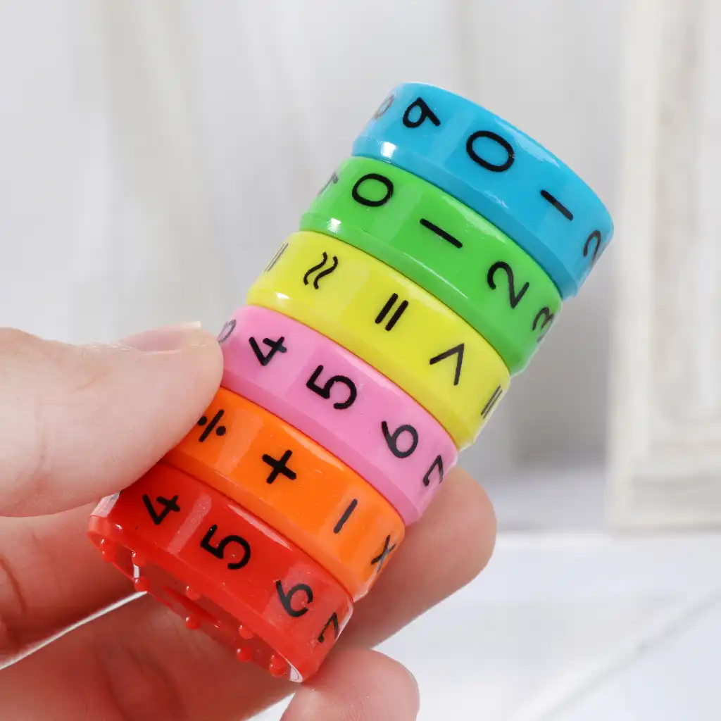 6 pçs/set Magnética Puzzle Jogo de Tabuleiro Montessori Brinquedo Educativo Crianças Educação Aprendizagem Aritmética