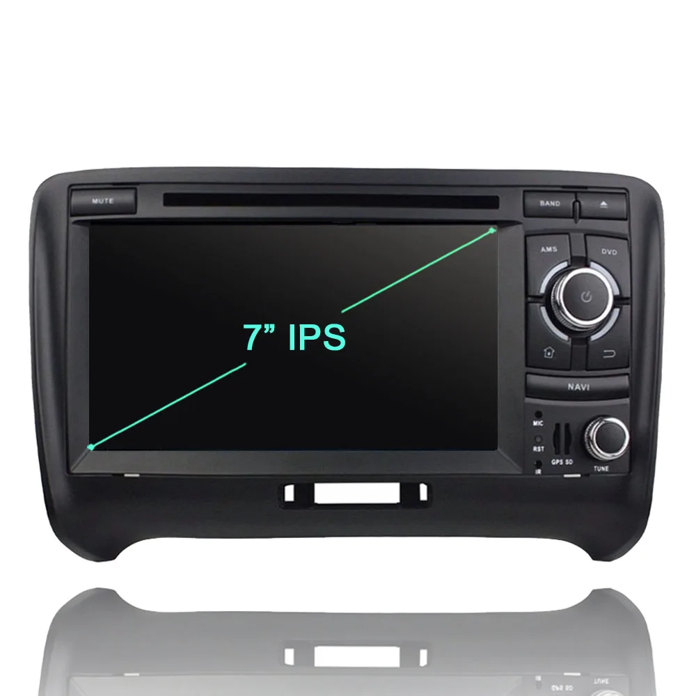 2 din PX6 Android 9,0 4 Гб ОЗУ 64 Гб ПЗУ 8 ядерный автомобильный dvd-плеер Bluetooth 4,2 для Audi TT 2006-2013 радио gps ГЛОНАСС карта DVR tv
