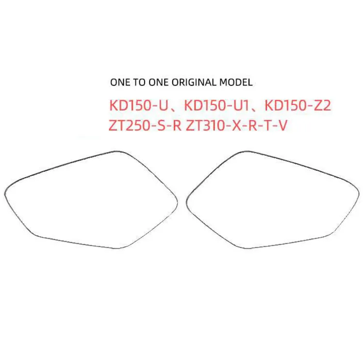 

Motorcycle Suitable Mirror Film Refitting High Definition Waterproof for Zt310 Zt250r Kd150u1