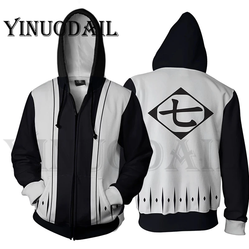 bleach anime hoodie