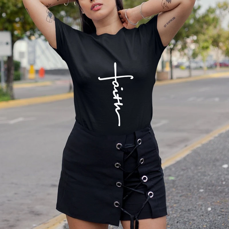 Camisetas Verano Mujer 2020 женская летняя футболка с буквенным принтом Harajuku Женская для
