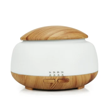 

Wood Grain Aromatherapy Machine Colorful Night Light Creative Aromatherapy Machine Humidifier