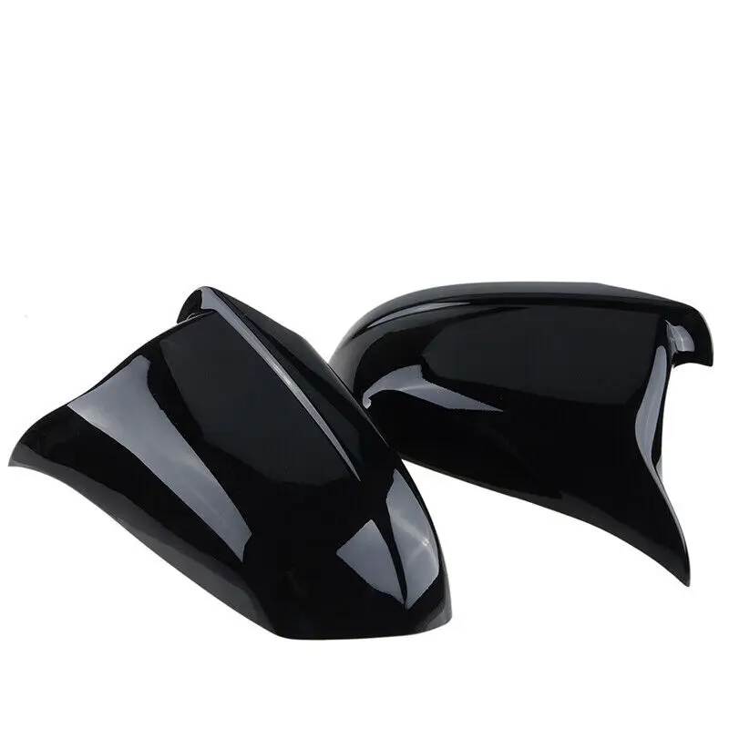 cheap Gloss Black Car mirror cover Side Cap 51167216369 Non fading Practical
