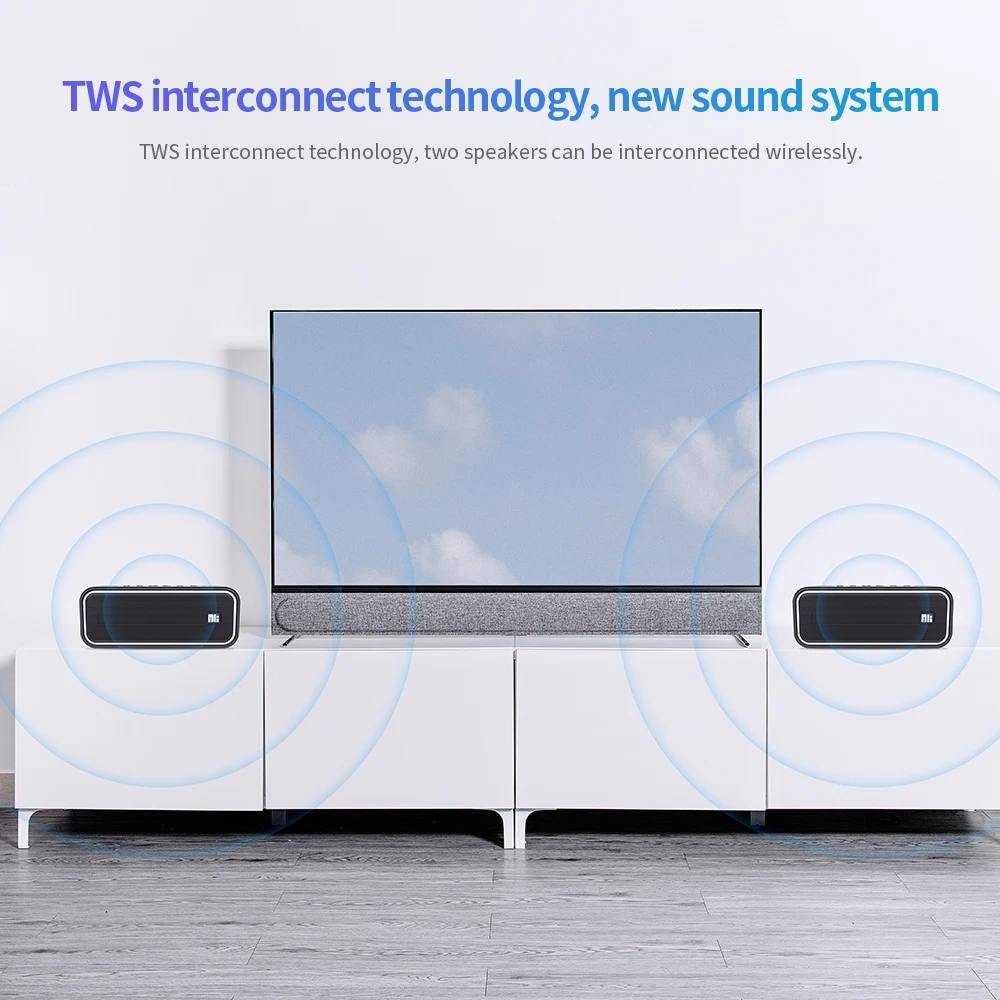 NILLKIN Bluetooth динамик Портативный беспроводной громкий динамик s стерео бум BassMusic surround IPX 7 водонепроницаемые напольные колонки коробка