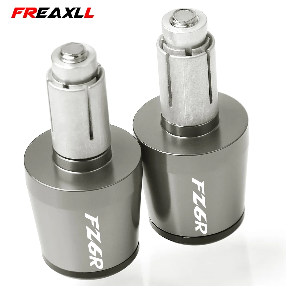 

Motorcycle Accessories 7/8" 22MM Handlebar Hand Grips Handle Bar End Cap For Yamaha FZ6-N FZ6N 2004 2005 2006 FZ 6N 1998-2003