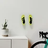 MTB Road Cycling Shoes Mount Wall Ware Portable Hanger Wall Hook Shoe Rack For SPD SM-PD22 KEO Pedal Cycling Shoes Cleat Set 6