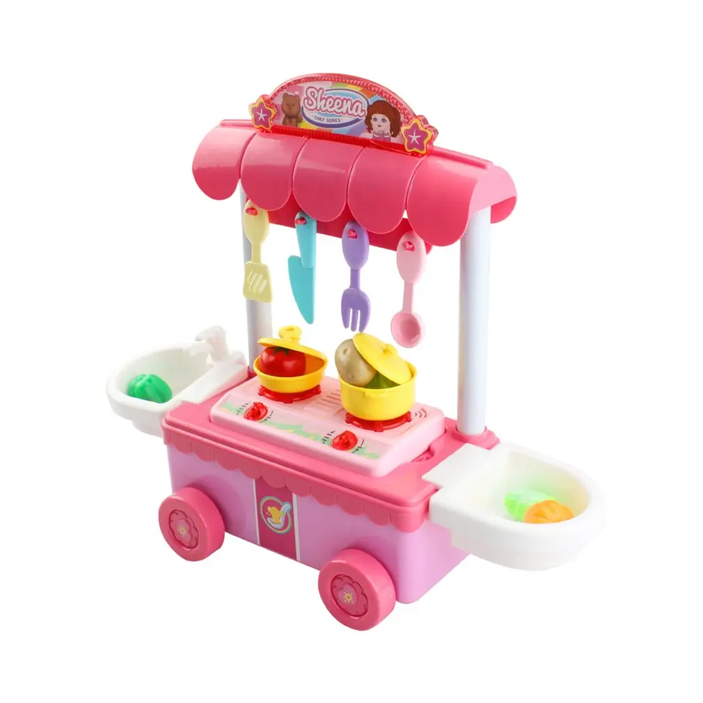 T1002B T1003B T1004B Моделирование кухня детский игровой дом игрушка ролевые приготовления пищи Семейная Игра Дети Рождественский подарок