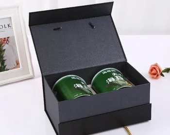 

Custom leather Jewelry packing box packaging with logo luxury,fancy magnetic closure hair packaging box ---PX11678