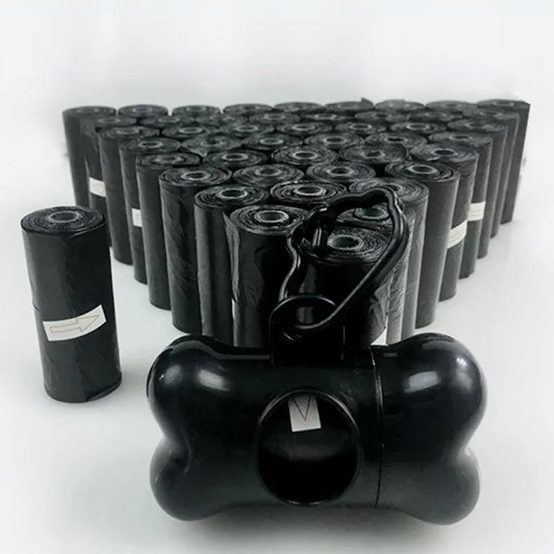 20/42 Rolls Dog Poop Bags With Dispenser Disposable Pet Poo Garbage Bag for Cats Dogs TN99 | Дом и сад