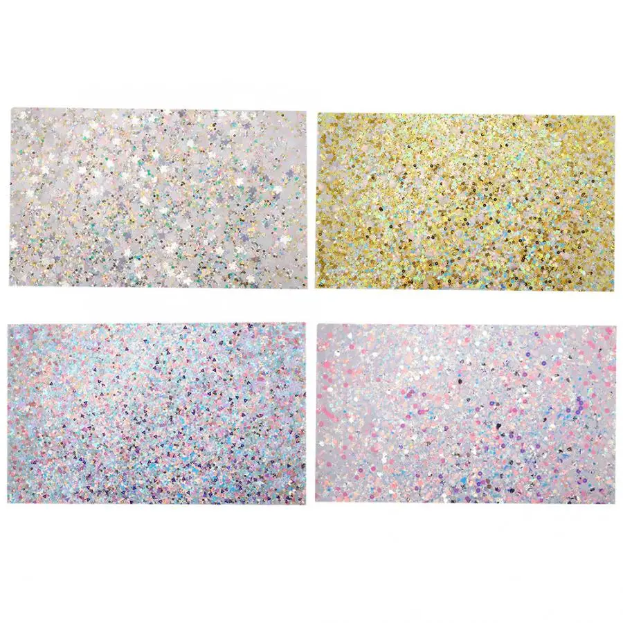 Портативный коврик для ногтей Прочный стол Сияющий Стразы Блестки мягкая