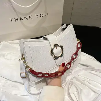 

New 2020 Lady Shoulder Crossbody Classic Handbag Bag Women Famale Personality Pu Leather Stone Girl Sweet Solid For Women