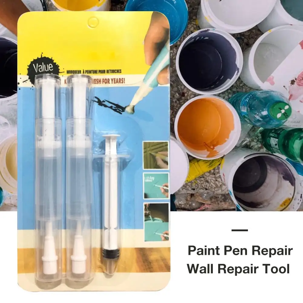 

Paint Pen Repair Wall Repair Tool Patching Tool Slobproof Touch-Up Fillable Paint Brush Pen For Interior Paint