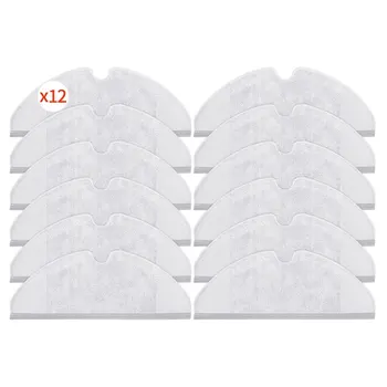 

12PCS Robot vacuum cleaner cleaning cloth accessories for xiaomi 1s/2s for roborock s50 s51 s55 vacuum cleaner parts