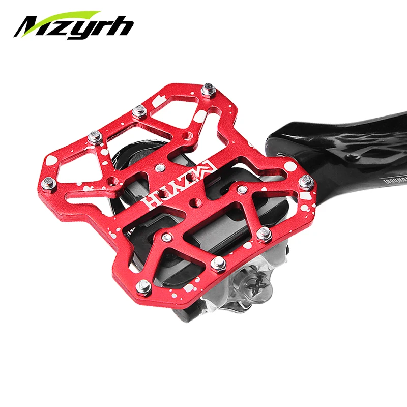 

Platform Flat Bicycle Pedals Adapter Mountain Road Bike Clipless Cleat Pedals Universal Bike Pedals SPD/SPD-SL/KEO Cleat
