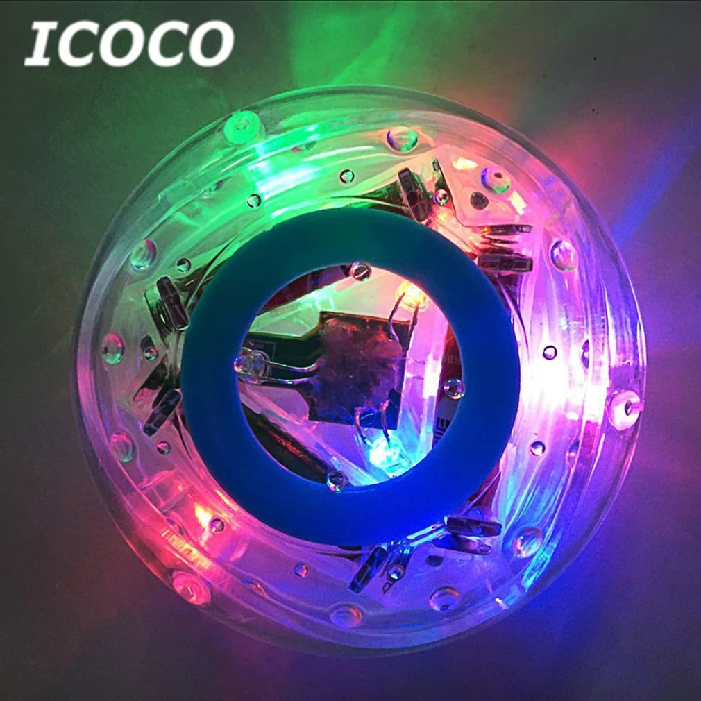 ICOCO Novelty Multicolor Waterproof LED Bath Light Toy with Water-safe LED Light Display for for Kids Children Fun Bath Tub Time