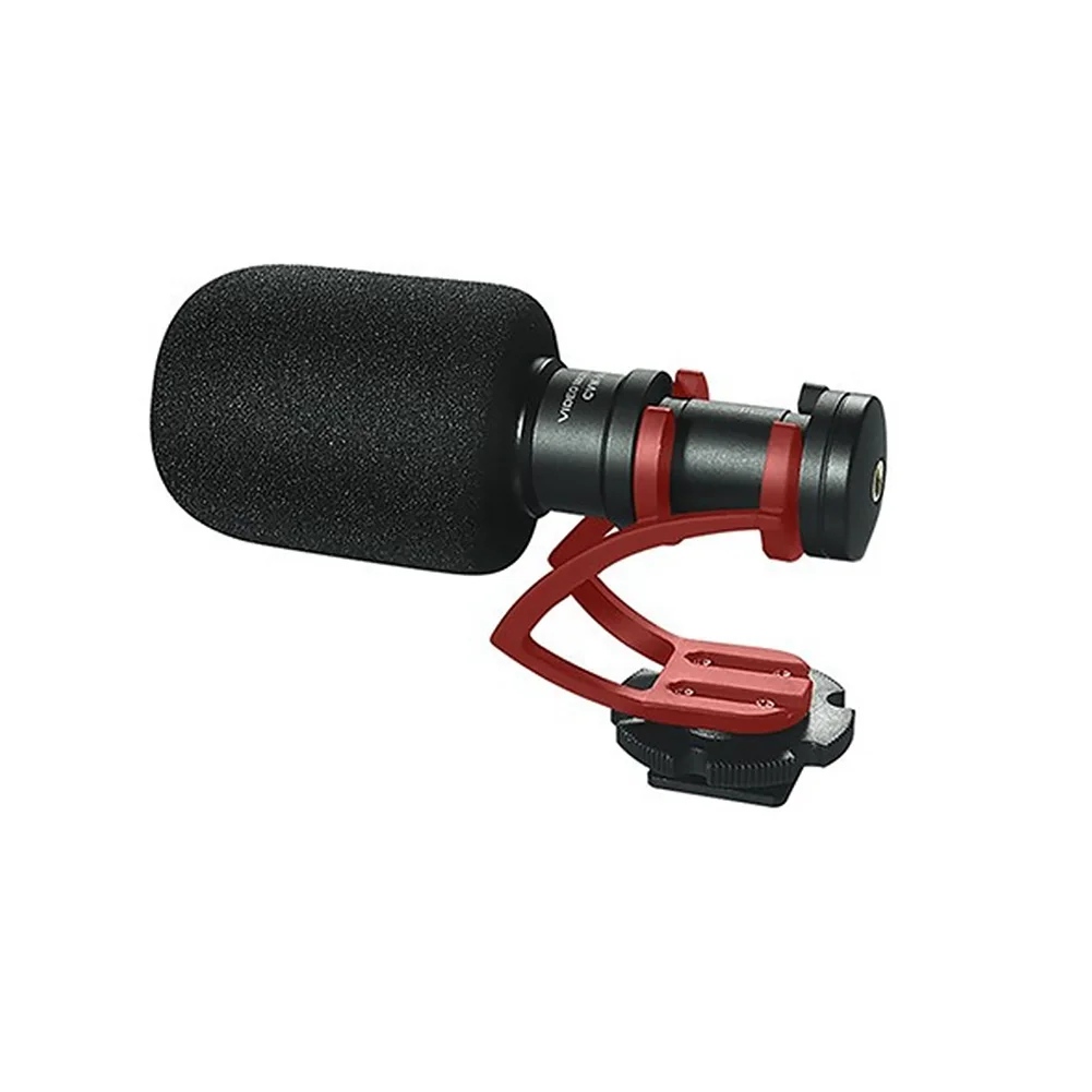 

CVM-VM10IIB Mini Sports Camera Windproof Shock Absorb Metal Microphone Mobile Phone Universal Video Recording Practical Bracket