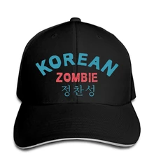 Бейсбольная кепка, корейский логотип зомби, Мужская черная летняя новая мужская Кепка