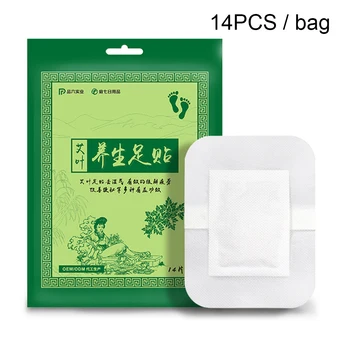 

14 Pcs Detox Foot Patches Anti-Puffiness Pads Ginger Foot Patch Weight Loss Toxic Herb Pads