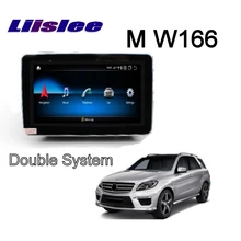 Автомобильный gps аудио для Mercedes Benz MB ML GLE M класс W166 ML350 2012 2013 CarPlay TPMS навигация