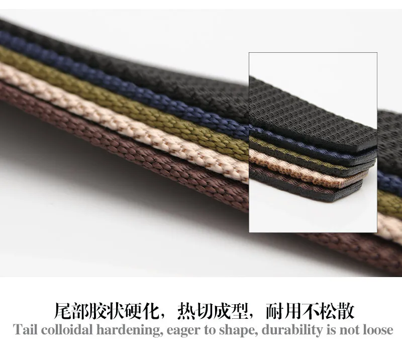 Ремень холщовый с пряжкой для мужчин и женщин Модный повседневный однотонный