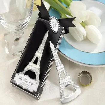 

Creative novelty home party items The Tower bottle opener wedding favors,gift box packaging LX8336