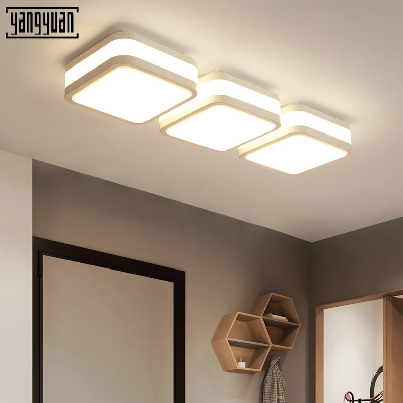 

LED Ceiling Lights lampara techo dormitorio Surface Mount Flush For Kitchen Corridor Bathroom Study Modern led Ceiling Lamp