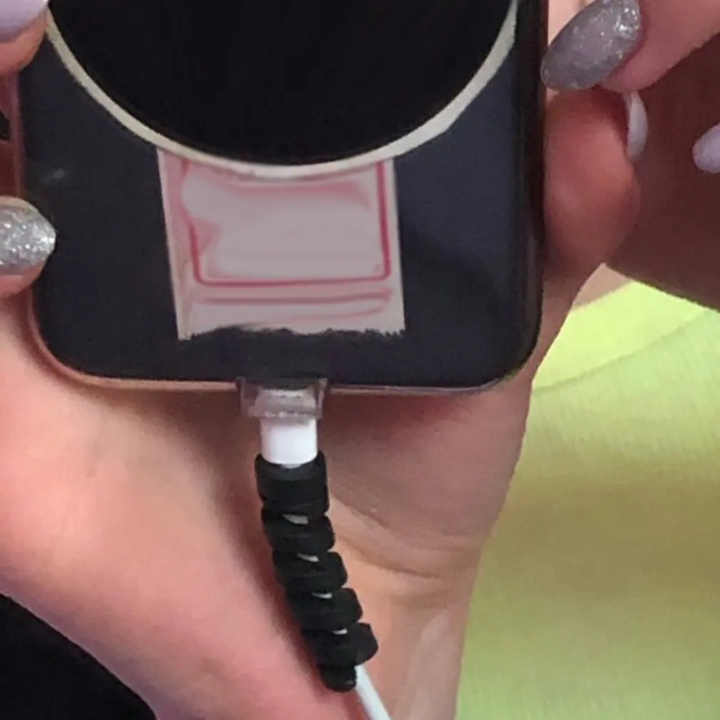 10 шт. зарядный кабель протектор намотки провода шнур заставка для Apple iPhone USB