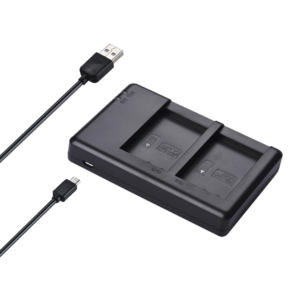 FB Dual USB LP-E17 Камера Батарея Зарядное устройство для Canon 750D 760D Rebel T6i T6s EOS M3 M5 M6 800D 77D батарея камеры DSLR Зарядное устройство