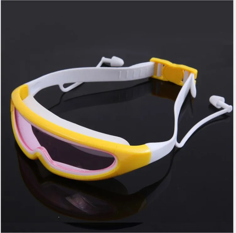 

160G Star Je Children Large Frame Goggles Waterproof Anti-fog Child Swimming Glasses with One-piece Earplug 6900