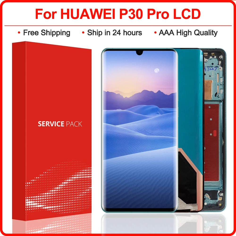 Оригинальный сменный дисплей 6 47 дюйма для Huawei P30 Pro ЖК с сенсорным экраном и