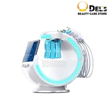 

2021 Three Color Multifunction 6 in1 H2O Hydro Dermabrasion Lifting Face Care Facial Rejuvenation Hydra Water Multipolar Machine