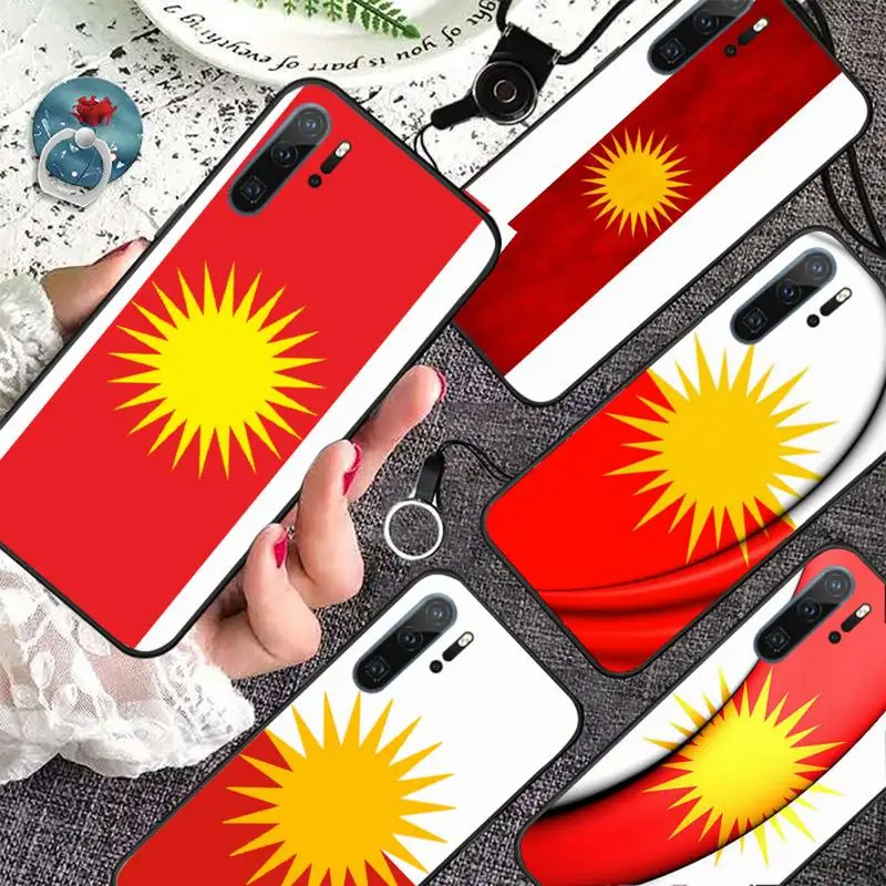 

Yazidis Flag Phone Case For Huawei P9 P10 P20 P30 Pro Lite smart Mate 10 Lite 20 Y5 Y6 Y7 2018 2019