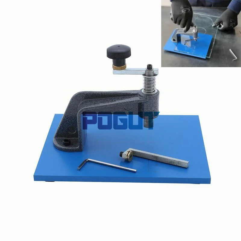 10 100mm Easy Cut Lens Round Cutter Small Glass Circle Cutter Machine Easy Cutting Tool
