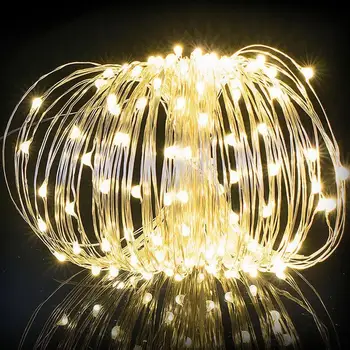 

Fairy Light Warm White Festival Solar Battery Fairy String Fairy String Light 10M 100 LED Home Garden Decorative Lights Outdoor
