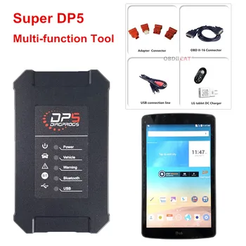 

DHL Free Newest Super DP5 Auto Key Programmer Odometer Reset Tool Automatic Android Diagnostic- Tool