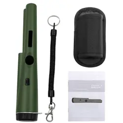 Détecteur de métaux portable gp pointeur étanche IP66, testeur de métaux et d'or de haute précision avec Bracelet 