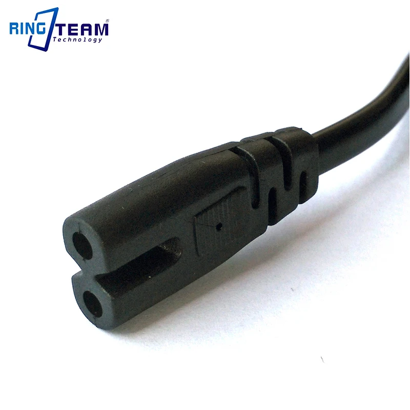 EU Plugs European Power Cord 2 Round Pins for Notebook Laptop Camera AC Adapter Fit Russian Brazil Germany France Sewden Chile