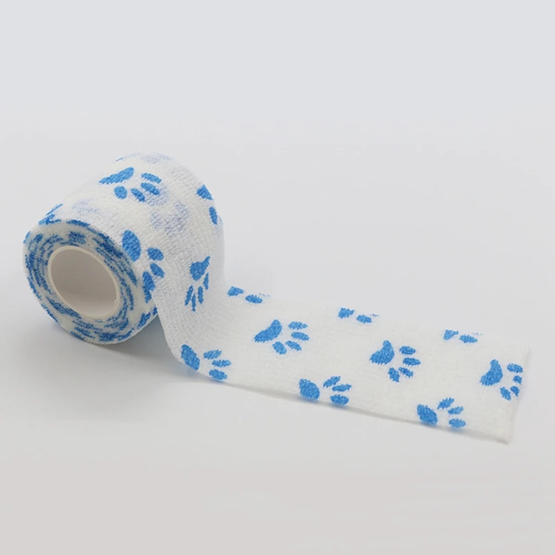 Outdoor Medical Bandage First Aid Kit Cartoon Adhesive Elastic Bandage Breathable Tape Colorful Pet Bandage