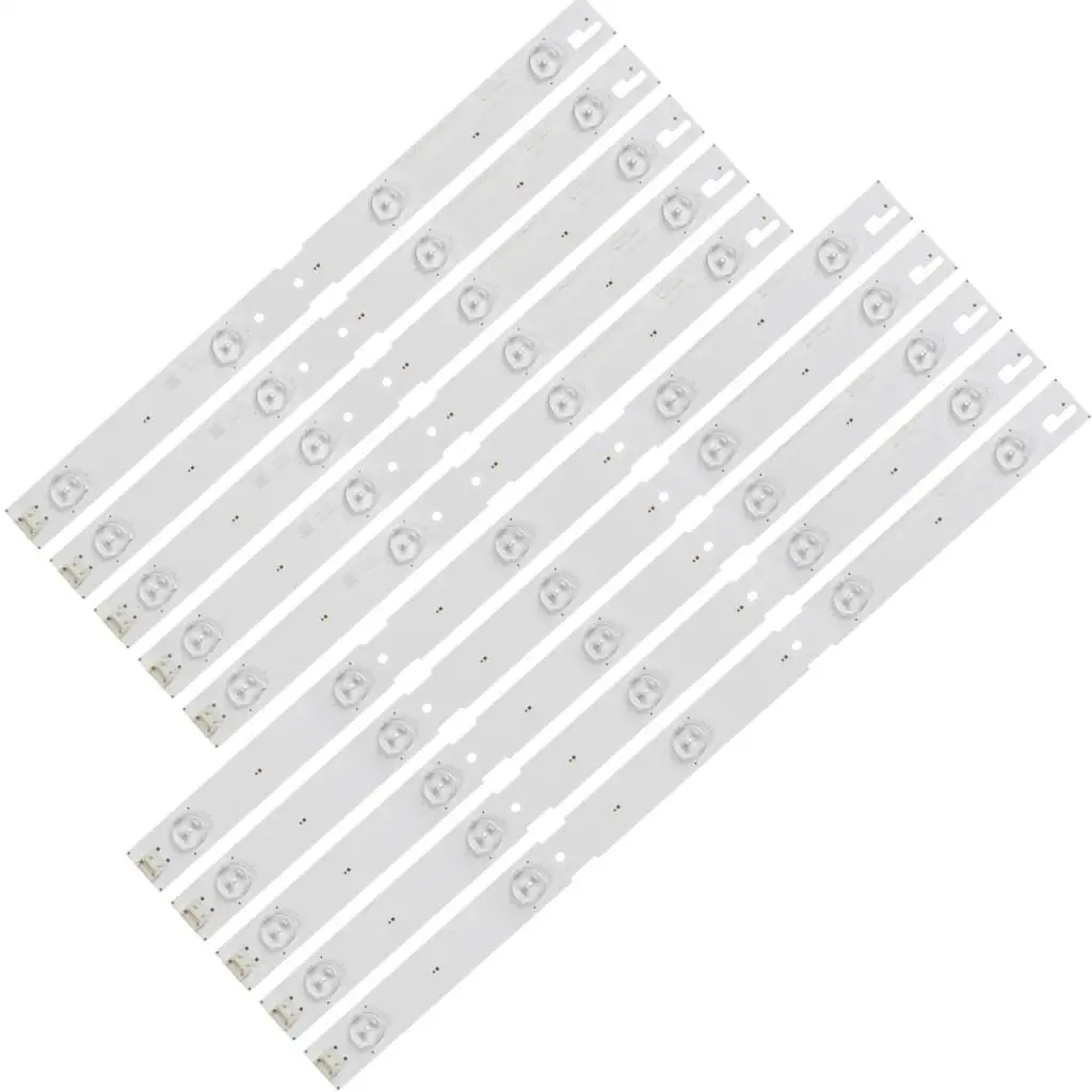 New Kit 10 PCS LED Backlight Strip For ZLE60600-AB 43GFB6627 2015ARC430_3228_R04 L05_REV1.0_150716 LM41-00174A LM41-00173A