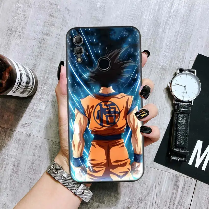 BA041-6 DRAGON BALL Z игрушечные фигурки из игры DRAGON BALL DBZ(“Гоку черная крышка чехол для телефона для huawei Y9 Y5 Y6 Y7 Honor 10 9 Lite 9X8X8 S 8A фотоаппаратов моментальной печати 7S 7A 10i 20i V20 Coque Ca - Цвет: BA041-6