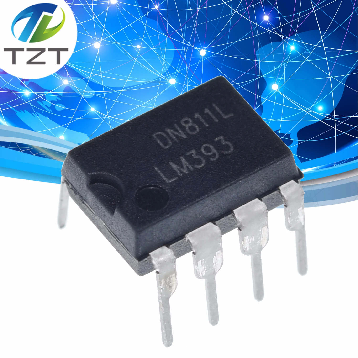 10 шт. LM393P DIP8 LM393 DIP LM393N 393 8 новый и оригинальный IC|Интегральные схемы| |