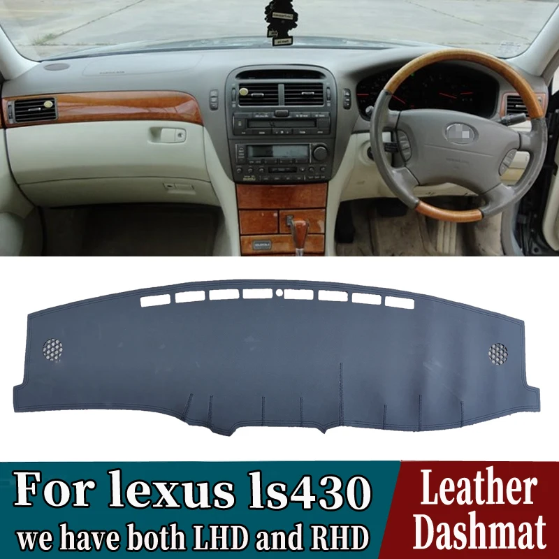 PU Leather Dashmat Dashboard Cover Mat Carpet Car Styling accessories