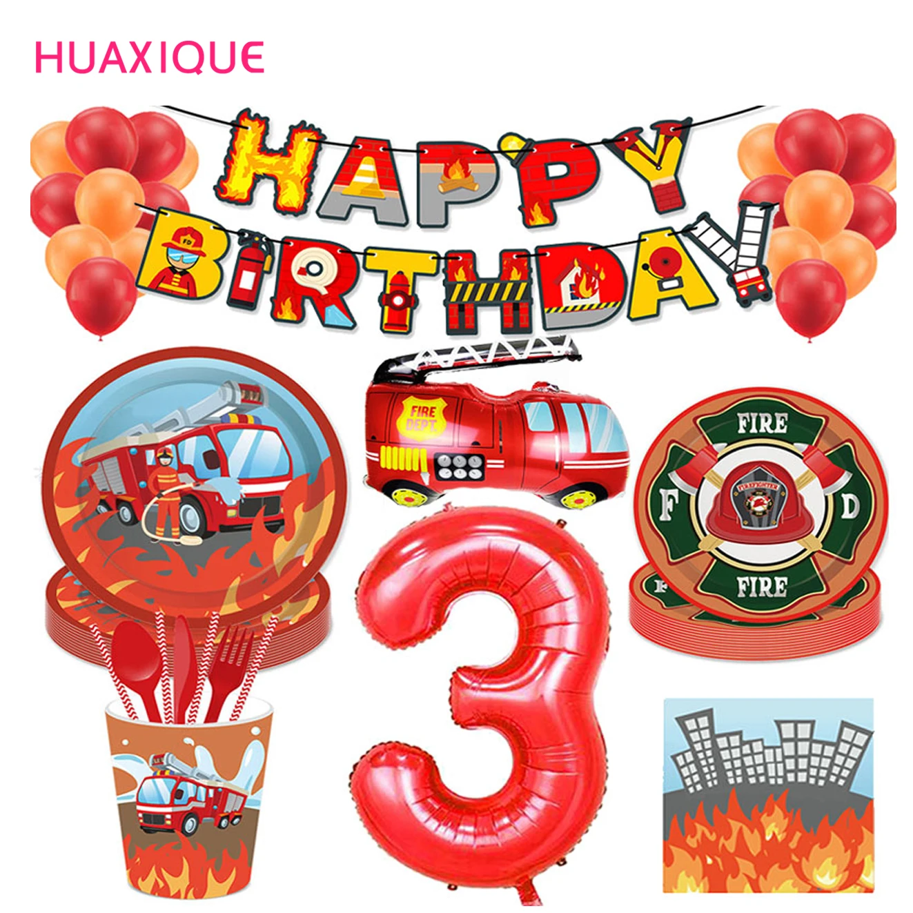 construction-vehicle-party-decor-tableware-cupcake-toppers-banners-boy