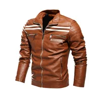Casual Embroidery Leather Jacket 2