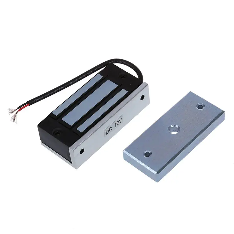 

132lb Kit Electric Door Lock Fail Secure Magnetic Access Control System 12V