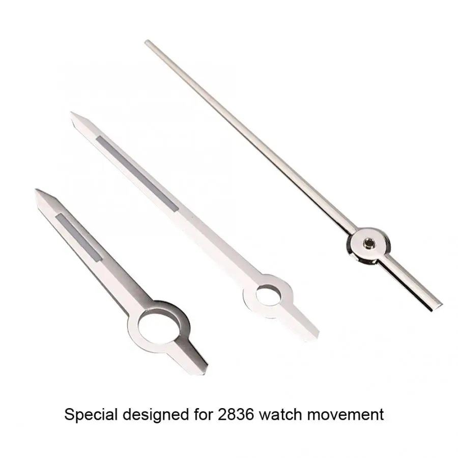 Watch Repair Tool 3169 Silver Watch Hour Minute Second Hands Watch Needles Fit for ETA2836 Movement Male Watch Watch Repair