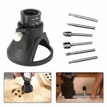 

Tool Drills set 11pcs Cutting Guide Cutter Woodworking Metal Accessories