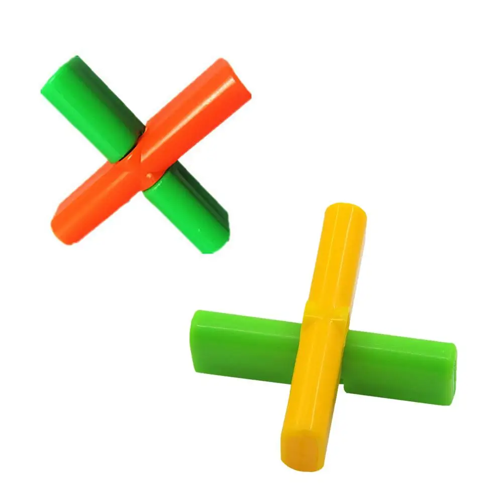 

1pcs 5pcs 10pcs Magicing Trickes Props Magical Crosses Interesting Lock Automatically Unlockes Close-up Stage Performance Toys